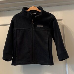 Columbia Black Full-Zip Fleece Jacket
